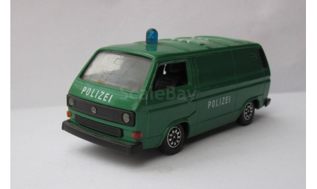 Volkswagen Transporter T3 1:43 Schabak Polizei, масштабная модель, scale43