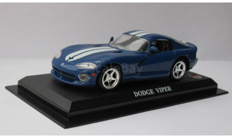 Dodge Viper 1:43 Del Prado, масштабная модель, scale43