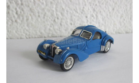 Bugatti T 57 SC Atlantic-Coupe 1938 1:43 Brumm, масштабная модель, scale43