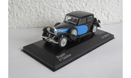 Bugatti 57 Galibier 1934 1:43 WhiteBox, масштабная модель, scale43