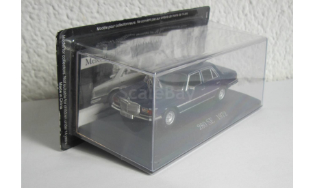 Mercedes-Benz 280 SE 1972 1:43 DeAgostini, масштабная модель, scale43