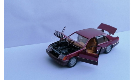 Mercedes 600 SEL 1:43 Schabak, масштабная модель, scale43, Mercedes-Benz