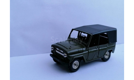 Уаз 469 4x4 А34 1972 Номерной Ранний без Made in  1:43 Сделано в СССР, масштабная модель, 1/43