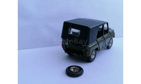 Уаз 469 4x4 А34 1972 Номерной Ранний без Made in  1:43 Сделано в СССР, масштабная модель, 1/43