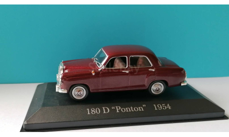 Mercedes Benz 180 D W120 1954 Ponton 1:43, масштабная модель, scale43, Mercedes-Benz