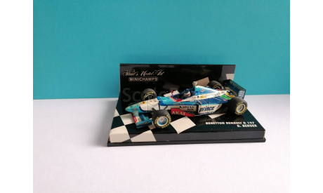 Formula 1 McLaren Benetton Renault B197 1:43 Minichamps - G.Berger, масштабная модель, scale43