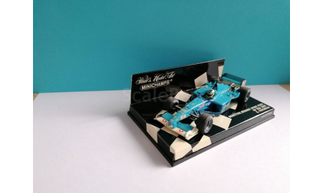 Formula 1 McLaren Benetton Renault Sport B201 GP USA 2001 1:43 Minichamps - Giancarlo Fisichella, масштабная модель, scale43