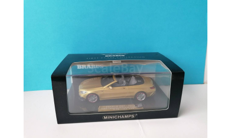 Mercedes Benz AMG S 63 Brabus 2016 1:43 Minichamps, масштабная модель, scale43