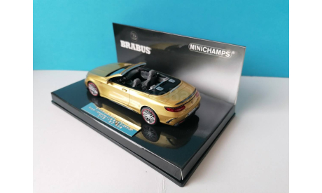 Mercedes Benz AMG S 63 Brabus 2016 1:43 Minichamps, масштабная модель, scale43