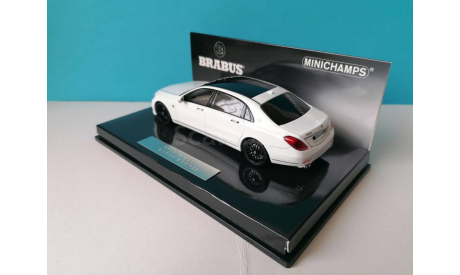 Mercedes Maybach S600 - Brabus 900 2016 1:43 Minichamps, масштабная модель, scale43