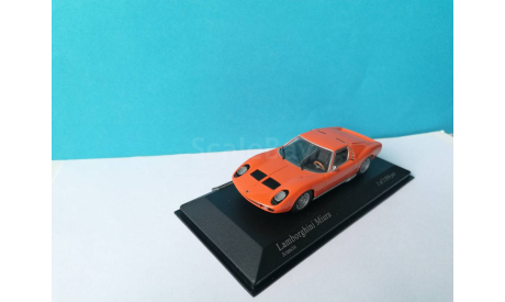 Lamborghini Miura 1966 1:43 Minichamps, масштабная модель, scale43