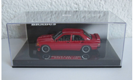 Brabus Mercedes 190E 3.6S W201 1989 1:43 Minichamps, масштабная модель, 1/43