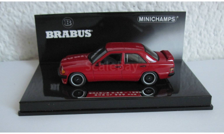 Brabus Mercedes 190E 3.6S W201 1989 1:43 Minichamps, масштабная модель, 1/43