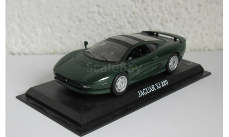 Jaguar XJ 220 1:43 Del Prado, масштабная модель, scale43