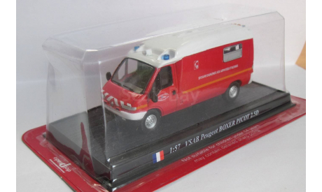 Peugeot Boxer Picot 1:57 DEL PRADO Пожарная машина, масштабная модель, 1:64, 1/64