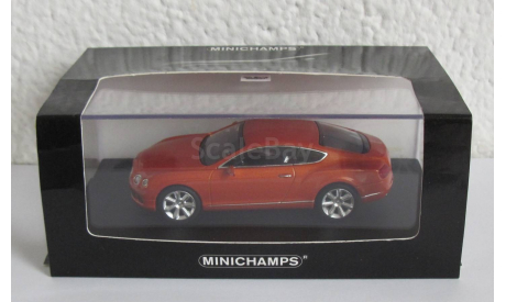 Bentley Continental GT 2011 1:43 Minichamps, масштабная модель, scale43