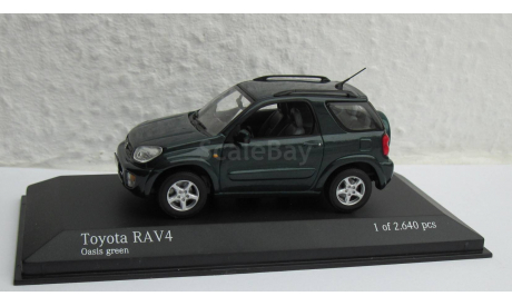 Toyota Rav4 2000-2006 1:43 Minichamps, масштабная модель, scale43