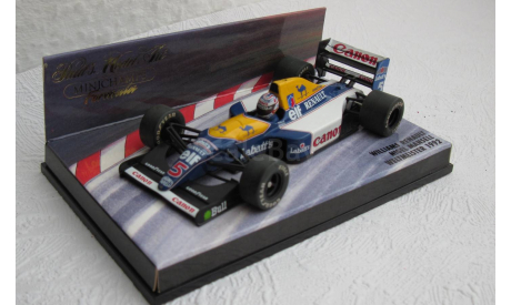 F1 Williams Renault Mansell Weltmeister 1992 1:43 Minichamps, масштабная модель, scale43