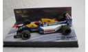 F1 Williams Renault Mansell Weltmeister 1992 1:43 Minichamps, масштабная модель, scale43