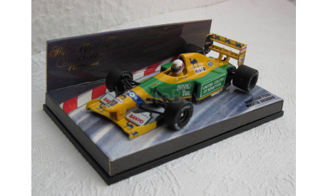 F1 Benetton Ford Martin Brundle 1:43 Minichamps, масштабная модель, scale43