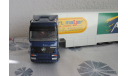 Фура, грузовик Mercedes Benz Actros 1857 1:43 NZG, масштабная модель, scale43, Mercedes-Benz