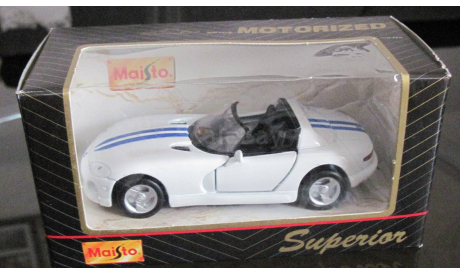Maisto 1:39 Dodge viper RT/10, масштабная модель