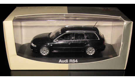 AUDI RS4 Avant B5 black 1:43 Minichamps, масштабная модель, 1/43