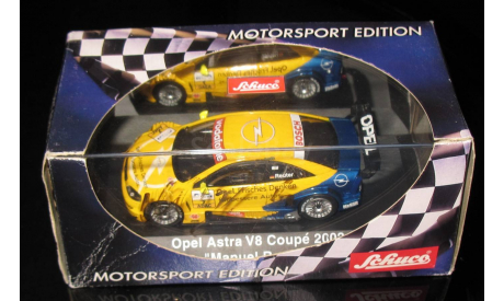 Schuco 1:43 Opel Astra DTM V8 COUPE TOURING 2002 Manuel Reuter c автографом, масштабная модель, 1/43