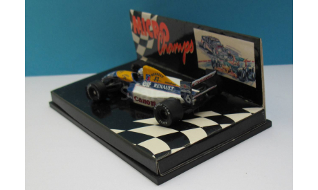 Formel 1 Renault Williams Patrese 1:64 MicroChamps, масштабная модель, scale64