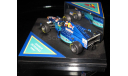 1/43 Гран-при Формула 1 F1 RBA Quartzo Red Bull Sauber Petronas C16 Джонни Херберт 1997 #16, масштабная модель, 1:43