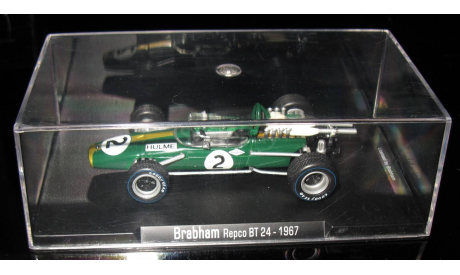 Атлас 1/43 Гран-при Легенды Формула 1 Brabham Repco BT 24 1967, масштабная модель, 1:43, Atlas