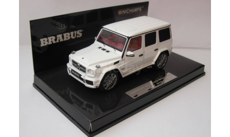 Mercedes Benz Gelenwagen W463 G63 Brabus B63 620 V12 Widestar 2012 1:43 Minichamps, масштабная модель, scale43, Mersedes