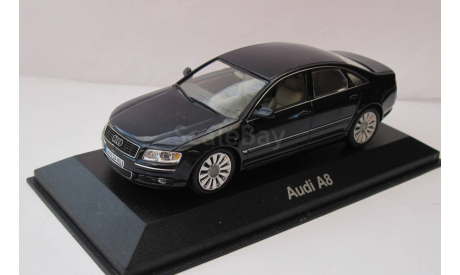 Audi A8 D3 4E Limousine 2002-2010 1:43 Minichamps, масштабная модель, scale43