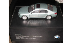 BMW 7 Series 2002 1:43 Minichamps ограниченный ТИРАЖ