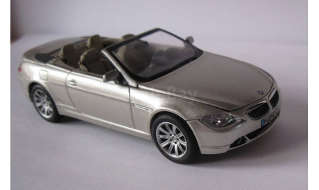 BMW 6 серии Кабриолет E64 2003-10 1:43 kyosho, масштабная модель, 1/43