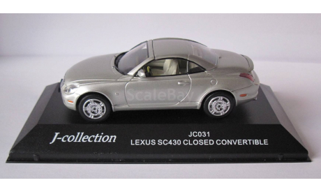 Lexus SC430 закрытая 2005 1:43 j-collection, масштабная модель, 1/43