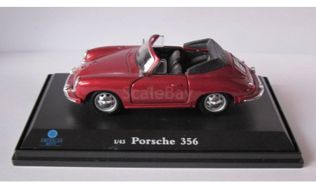 Porsche 356 Roadster Convertible 1950 1:43, масштабная модель