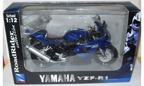 Yamaha YZF-R1 1:12  NewRay, масштабная модель мотоцикла, 1/12, New-Ray