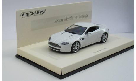 Aston Martin V8 Vantage 1:43 Minichamps, масштабная модель, scale43