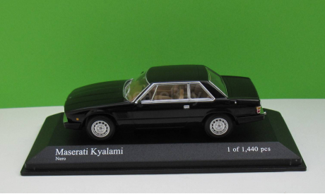 Maserati Kyalami 1:43 Minichamps, масштабная модель, scale43