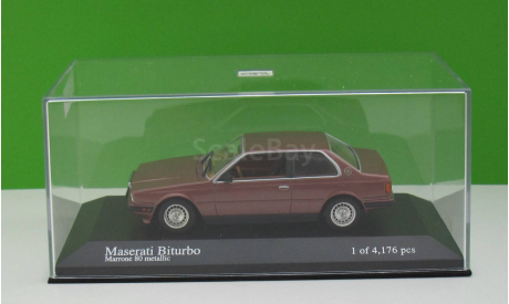 Maserati Biturbo 1:43 Minichamps, масштабная модель, scale43