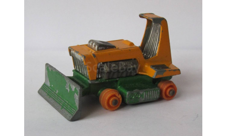 MATCHBOX LESNEY BIG BULL TRACTOR BULLDOZER No12, масштабная модель трактора