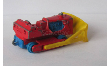 1969 Matchbox Lesney No 16 Case Tractor Bulldoze, масштабная модель трактора