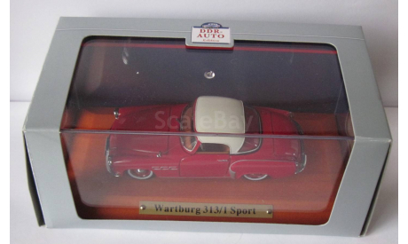 Wartburg 313/1 Sport  1:43 DDR Atlas, масштабная модель, 1/43