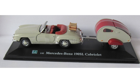 Mercedes Benz 190SL Cabriolet 1:43 Cararama, масштабная модель, 1/43, Mercedes-Benz