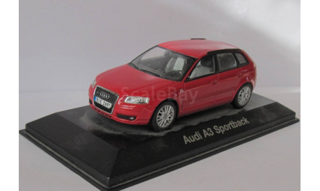 Audi A3 Sportback 1:43 Minichamps, масштабная модель, 1/43