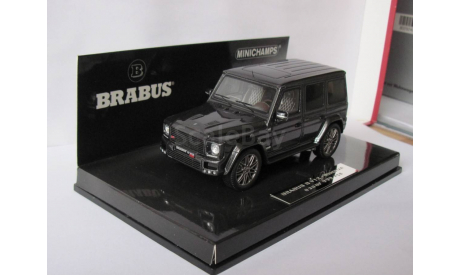 Mercedes Benz Brabus G - класса V12  Gelandewagen Гелендваген  1:43 Minichamps, масштабная модель, 1/43, Mercedes-Benz