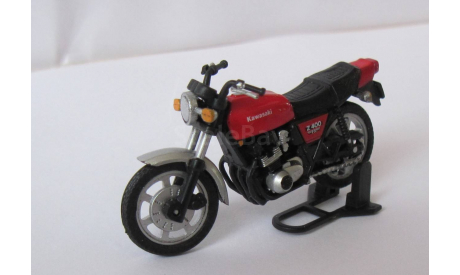 Модель мотоцикла  KAWASAKI Z400FX 1:43, масштабная модель мотоцикла, 1/43
