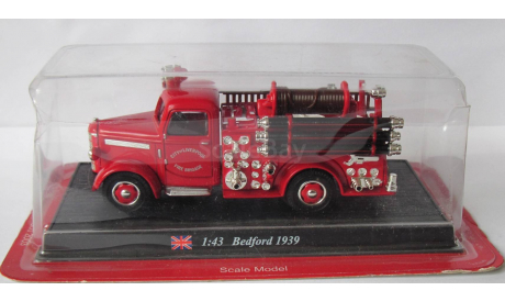 Bedford 1939 1:43 DEL PRADO Пожарная машина, масштабная модель, 1/43