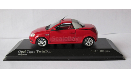 Opel Tigra 2004 1:43 Minichamps, масштабная модель, 1/43